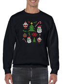 Christmas Icons Men's Sweatshirt