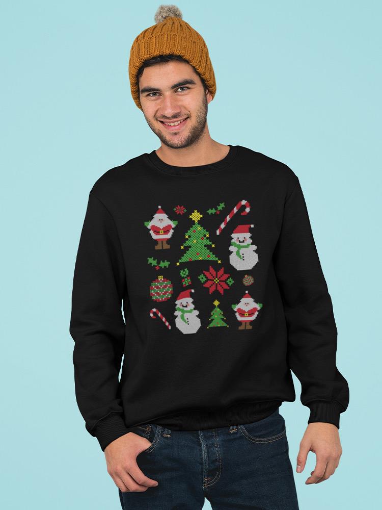 Christmas Icons Men's Sweatshirt