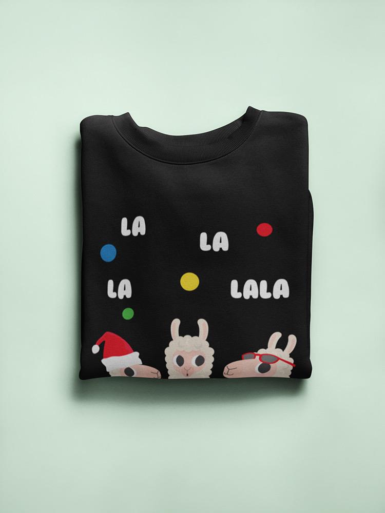 La La Lala Llama Men's Sweatshirt