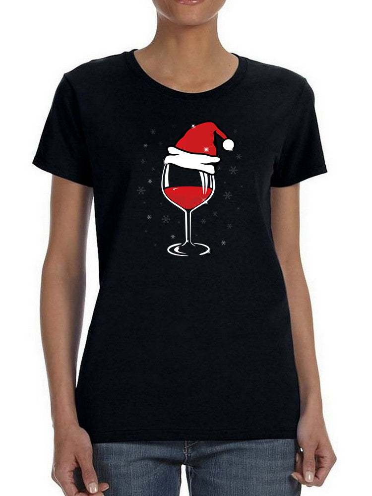 Christmas Wine Women's Shaped T-shirt