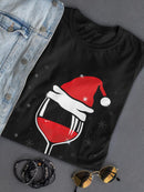 Christmas Wine Women's Shaped T-shirt