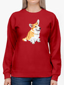 Corgi Dog Women's Sweatshirt