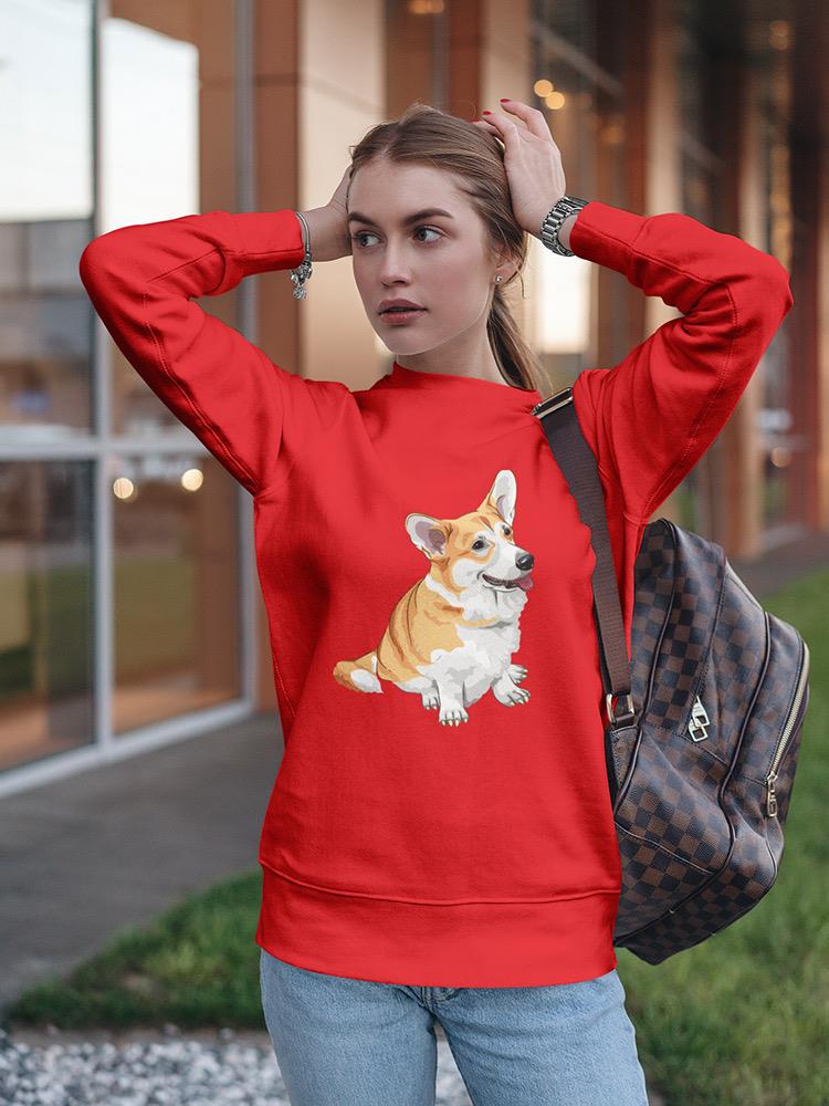 Corgi Dog Women's Sweatshirt