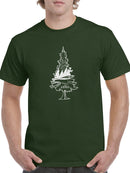 Landscape Inside A Pine Men's T-shirt