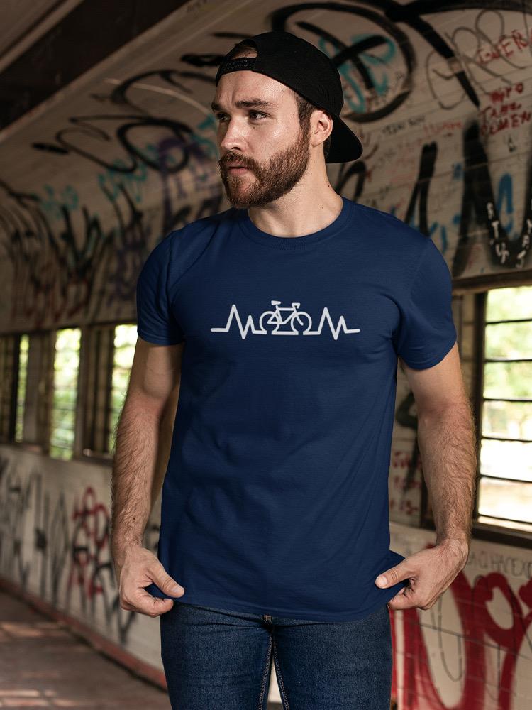 Cycling Heartbeat Men's T-shirt