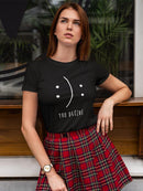 Happy Or Sad, You Decide Women's Shaped T-shirt