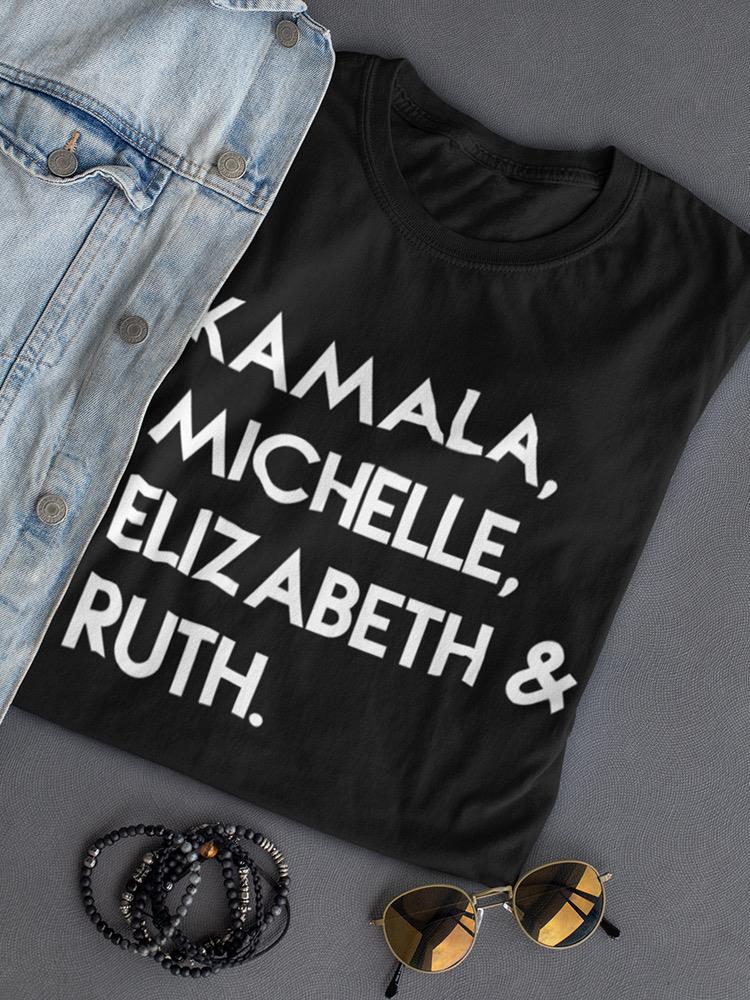 Four Powerful Women Women's Shaped T-shirt