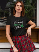 Most Wonderful Time Of The Year. Women's Shaped T-shirt