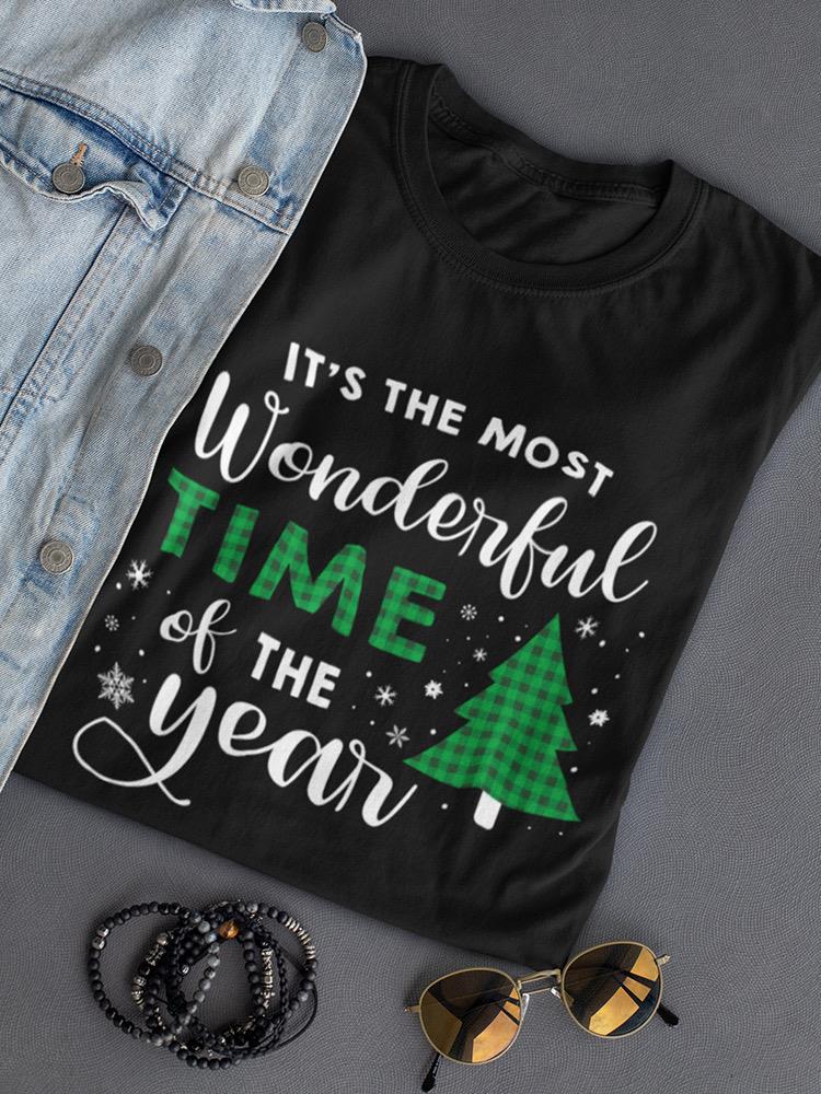 Most Wonderful Time Of The Year. Women's Shaped T-shirt