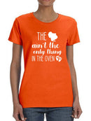 Funny Thanksgiving Quote Women's Shaped T-shirt