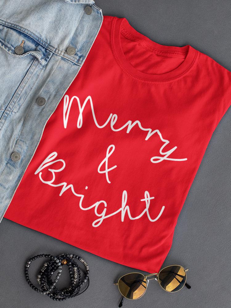 Merry N' Bright Women's Shaped T-shirt