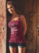 Girls Just Wanna Have Rights Women's Racerback Tank