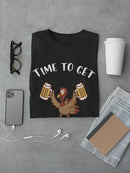 Time To Get Basted Turkey Men's T-shirt