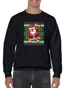 Dabbing Santa Men's Sweatshirt
