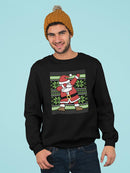 Dabbing Santa Men's Sweatshirt