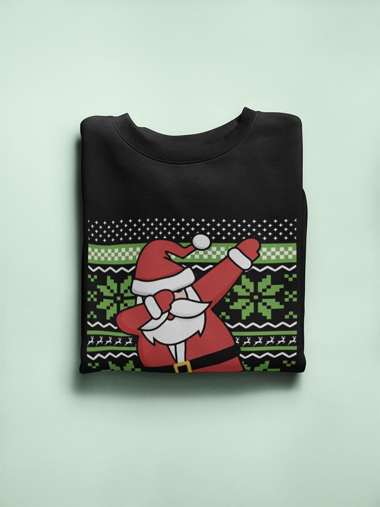 Dabbing Santa Men's Sweatshirt