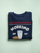 Working On My Santa Bod Men's Sweatshirt