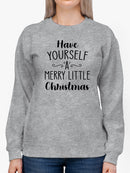 A Merry Little Christmas Design Women's Sweatshirt