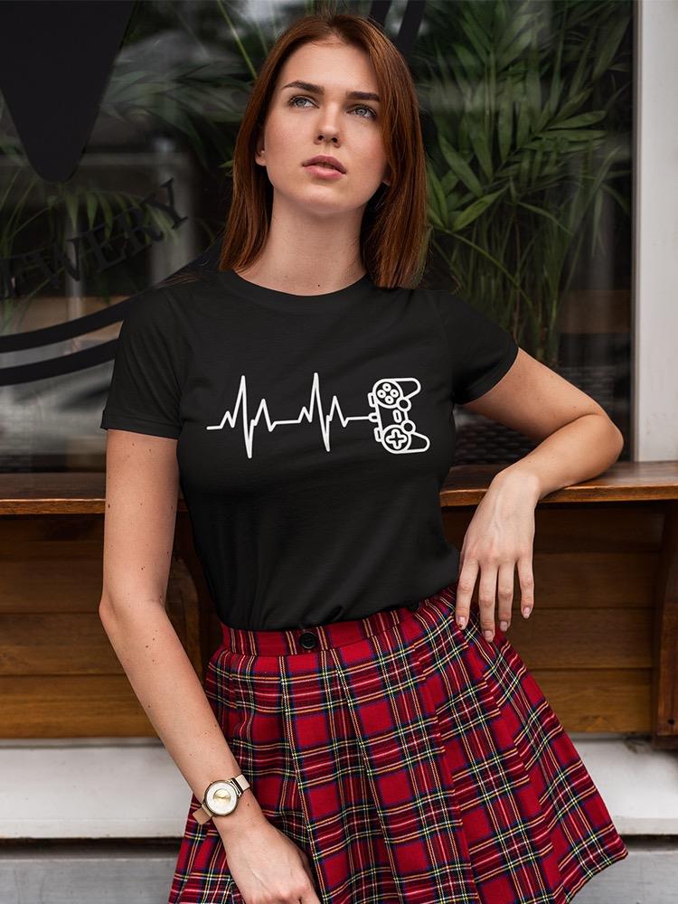 Controller Heartbeat Women's Shaped T-shirt
