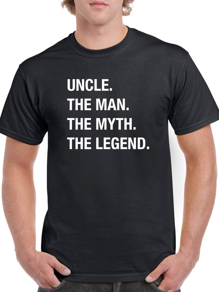 Uncle, Man Myth Legend Men's T-shirt