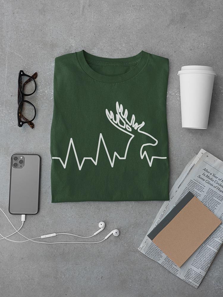 Deer Heartbeat Men's T-shirt