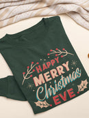 Happy Merry Christmas Eve Men's Apparel