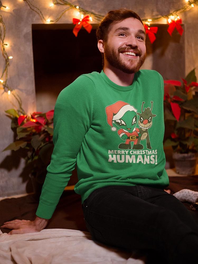 Merry Christmas Humans! Men's Apparel