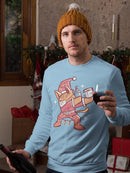 Hygienic Cat For Christmas Men's Apparel