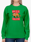 Wake Me Up When It's Christmas Women's Apparel