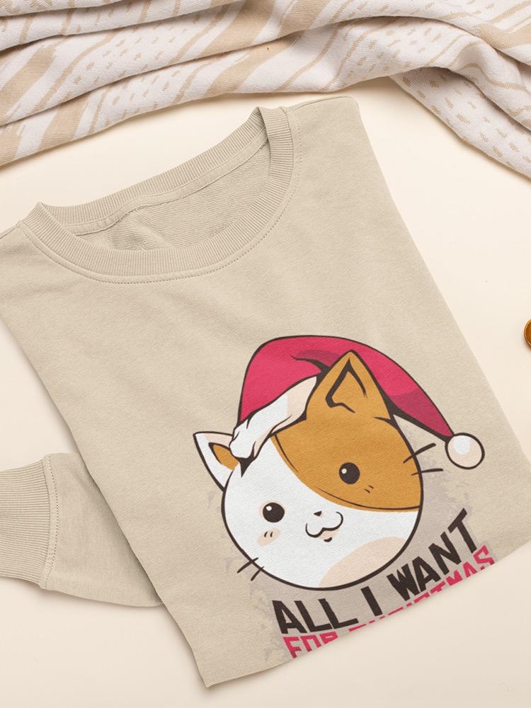All I Want For Christmas Is Meow Women's Apparel
