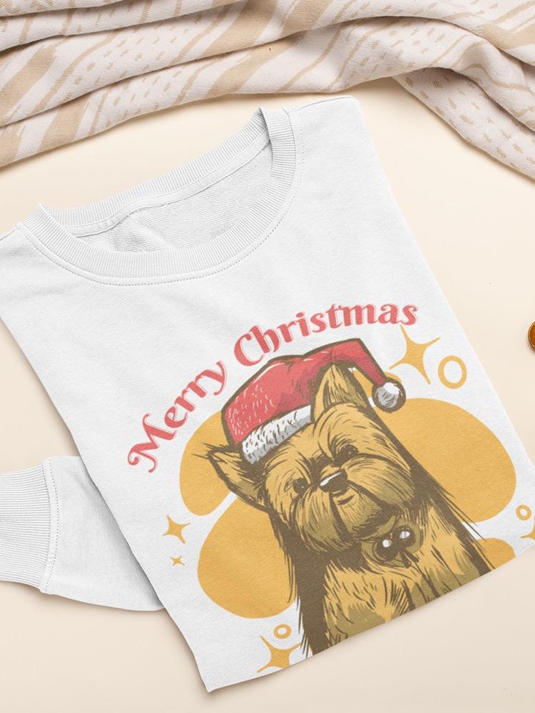 Merry Christmas Dog Women's Sweatshirt