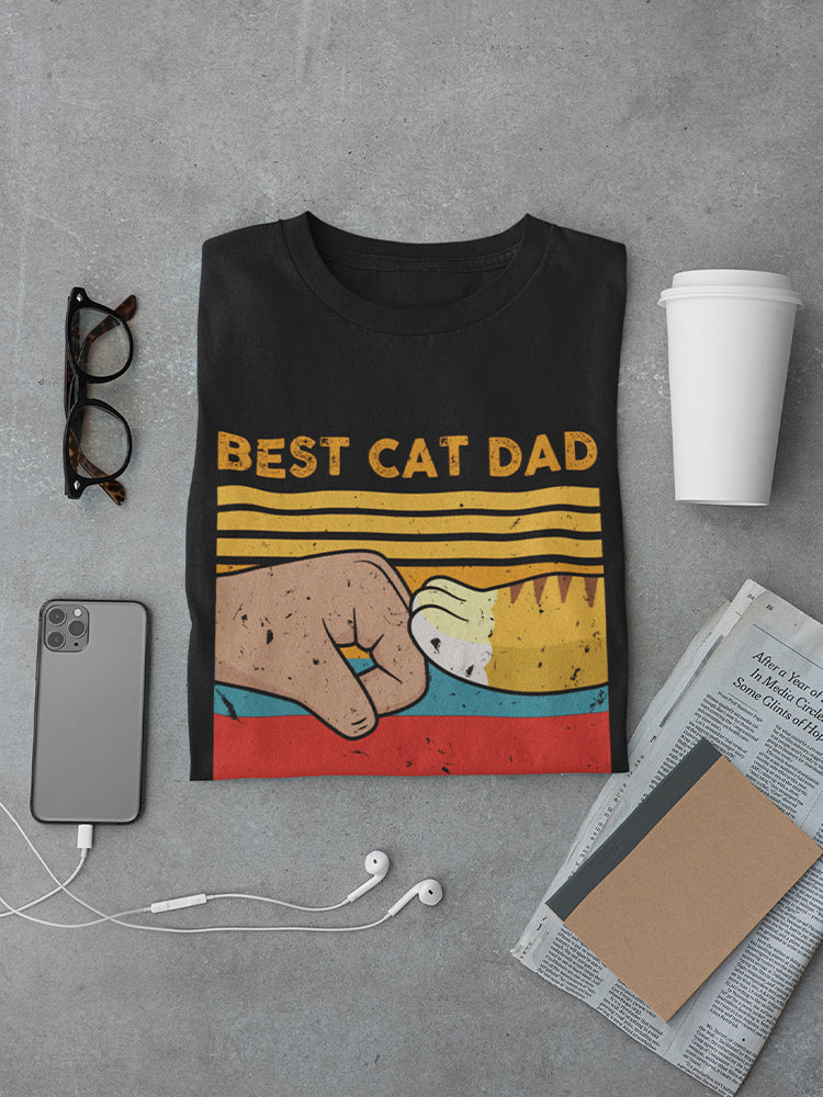 The Best Cat Dad Ever Men's T-shirt