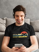 Social Distancing Expert Men's T-shirt