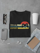 Social Distancing Expert Men's T-shirt