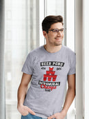 Beer Pong Intramural Champs Men's T-shirt