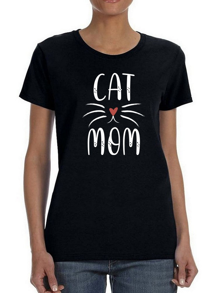 Cat Mom Women's Shaped T-shirt