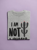 I Am Not A Hugger Women's Shaped T-shirt