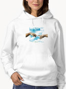 The Creation Of Adam Closeup Women's Hoodie