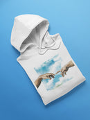 The Creation Of Adam Closeup Women's Hoodie