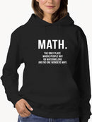 Math Problem Hoodie Women's -GoatDeals Designs