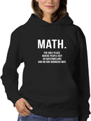 Math Problem Hoodie Women's -GoatDeals Designs
