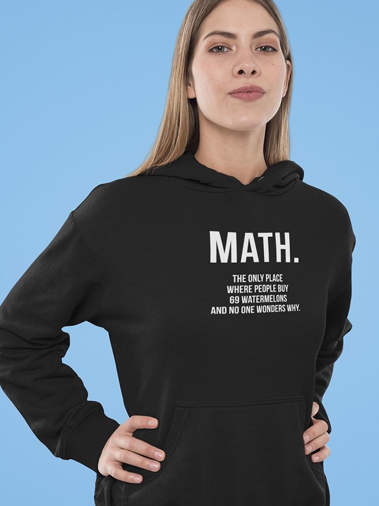 Math Problem Hoodie Women's -GoatDeals Designs