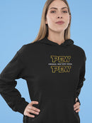 Beep Boop Star Wars Hoodie Women's -GoatDeals Designs
