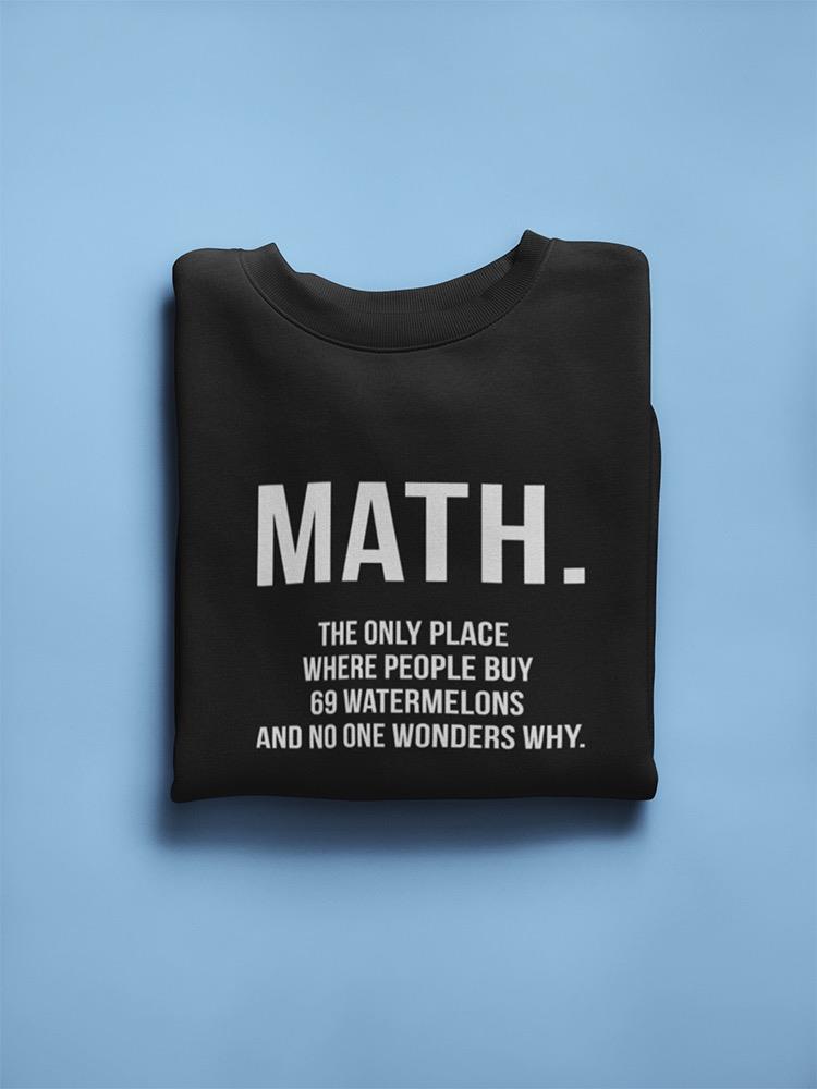 A Typical Math Problem Sweatshirt Women's -GoatDeals Designs