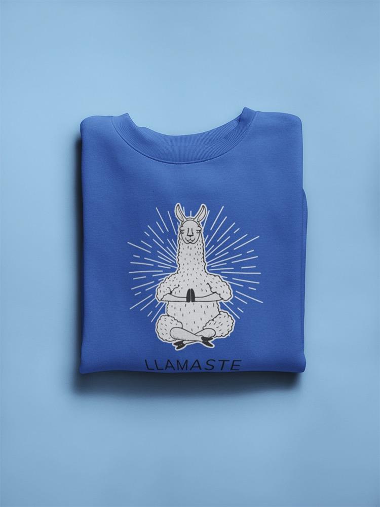 Namaste Llama Sweatshirt Women's -GoatDeals Designs