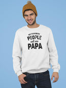 People Call Me Papa Sweatshirt Men's -GoatDeals Designs