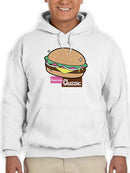 American Burguer Classic Hoodie Men's -GoatDeals Designs