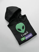 I Want To Believe! Hoodie Women's -GoatDeals Designs