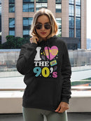 Love The 90's Hoodie Women's -GoatDeals Designs