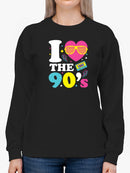 I Love The Nineties Sweatshirt Women's -GoatDeals Designs